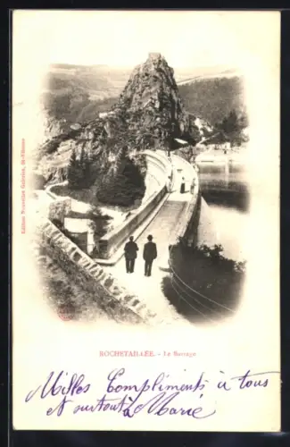 AK Saint-Étienne, Rochetaillée, Le Barrage