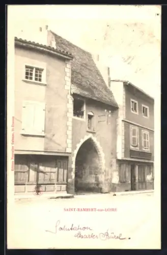 AK Saint-Rambert-sur-Loire, une rue