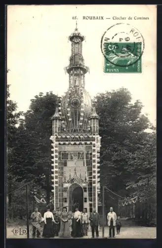 AK Roubaix, Clocher de Comines