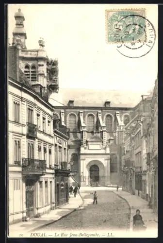 AK Douai, La Rue Jean-Bellegambe