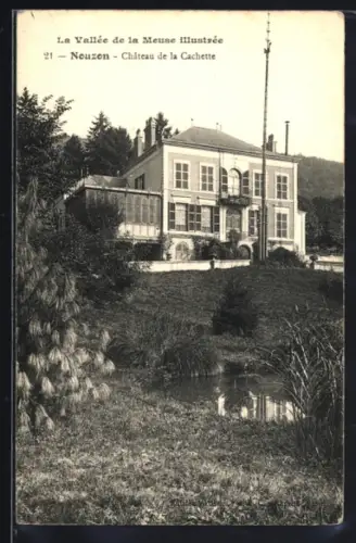 AK Nouzon, La Vallée de la Meuse illustrée, Château de la Cachette