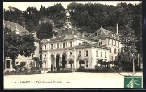 AK Uriage-les-Bains, L`Établissement thermal