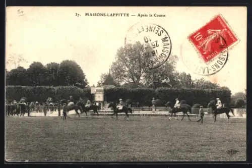 AK Maisons-Laffitte, Après la Course