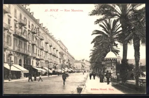 AK Nice, Rue Masséna