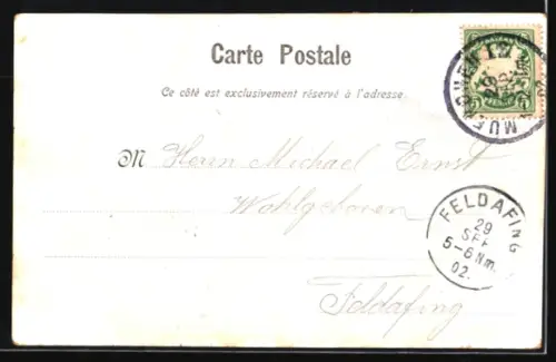 AK Nice, Promenade du midi