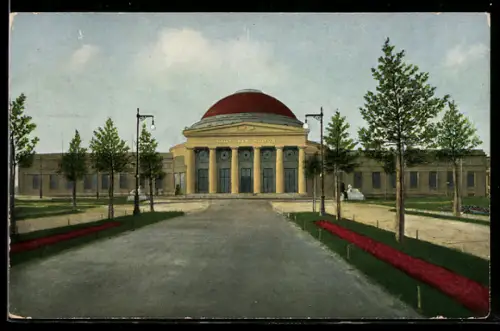 AK Leipzig, Ausstellung, Halle der Kultur