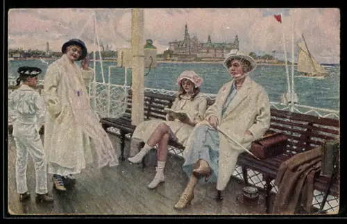 Künstler-AK Paul Fischer: Ferienzeit