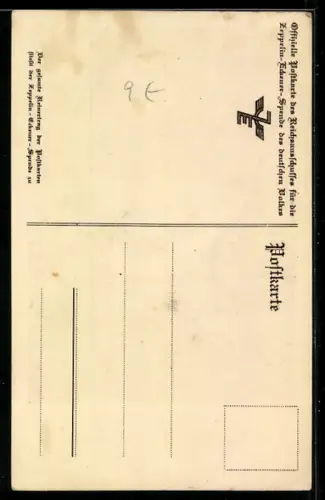 AK Portrait Graf Zeppelin