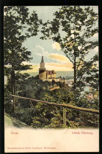 Relief-AK Weida, Schloss Osterburg