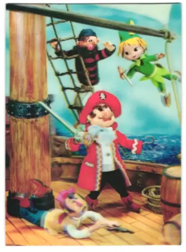 3D-AK Peter Pan und die Piraten