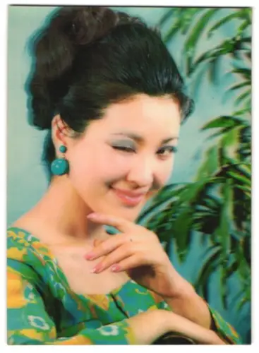 3D-AK Butterfly, junge Asiatin