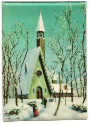 3D-AK Winterweg zur Kirche
