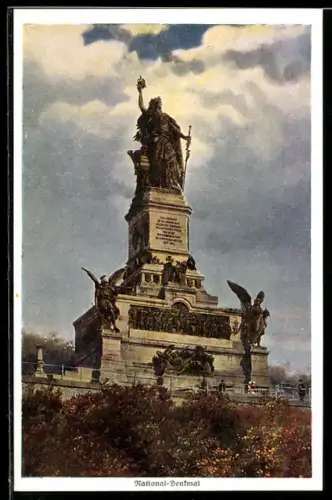 Künstler-AK Heinrich Hoffmann: National-Denkmal