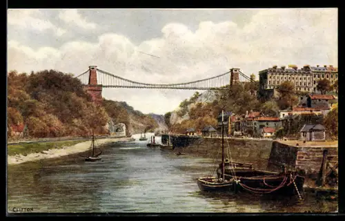 Künstler-AK A. R. Quinton: Clifton, Panorama