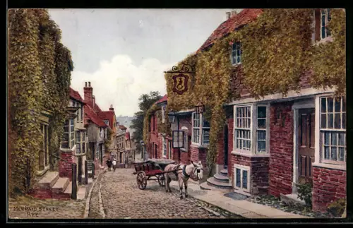 Künstler-AK A. R. Quinton: Rye, Mermaid Street