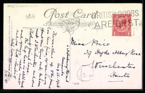 Künstler-AK A. R. Quinton: Boscombe, Pier Approach