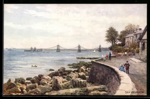 Künstler-AK A. R. Quinton: Sea View