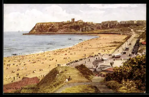Künstler-AK A. R. Quinton: Scarborough, North Bay