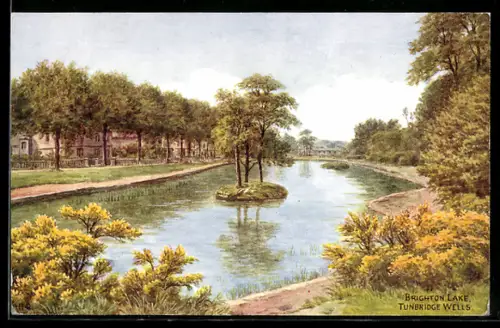Künstler-AK A. R. Quinton: Brighton Lake