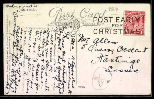 Künstler-AK A. R. Quinton: Bournemouth, The Square