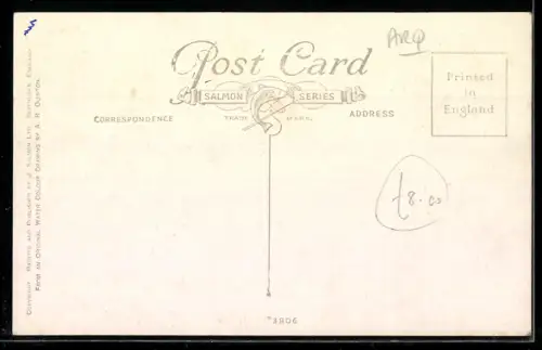 Künstler-AK A. R. Quinton: Worthing, Rough Sea