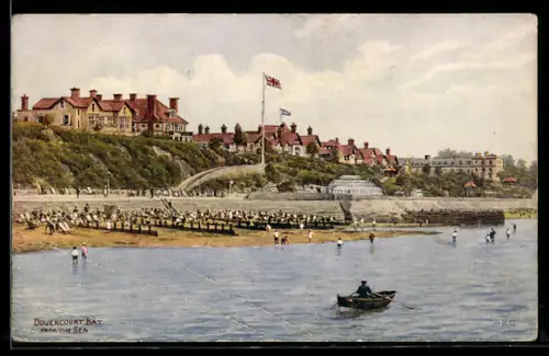 Künstler-AK A. R. Quinton: Dovercourt Bay from the Sea