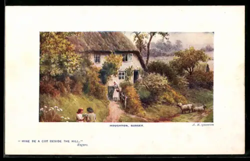 Künstler-AK A. R. Quinton: Sussex, Houghton