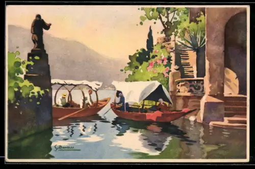 Künstler-AK S. Bonelli: Acquerelli dal vero