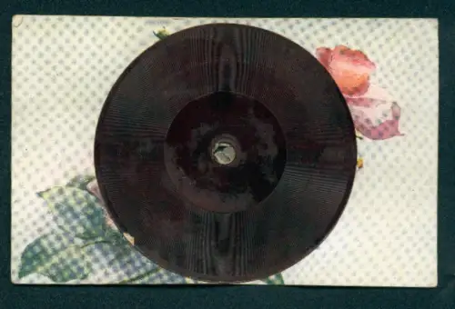 AK Schallplatte von Tuck`s Gramophone Record No. 26, Birthday Wishes