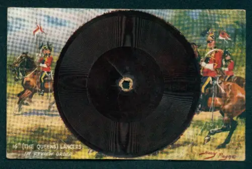 AK Schallplatte von Tuck`s Gramophone Record No. 47, Polly Wolly Doodle