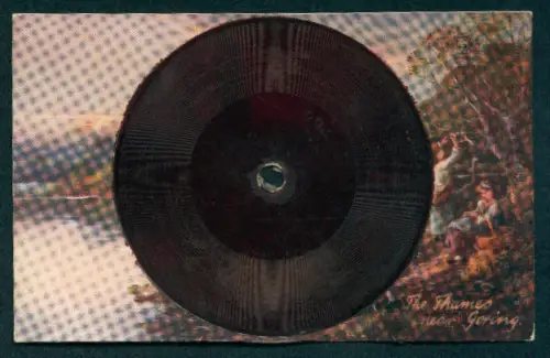 AK Schallplatte von Tuck`s Gramophone Record No.24, The Vicar of Bray