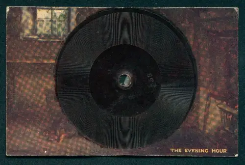 AK Schallplatte von Tuck`s Gramophone Record No. 14, The Old Folks at Home