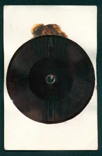 AK Schallplatte von Tuck`s Gramophone Record No. 28, A Happy Birthday