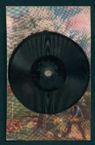 AK Schallplatte von Tuck`s Gramophone Record No. 16, Poor Old Joe