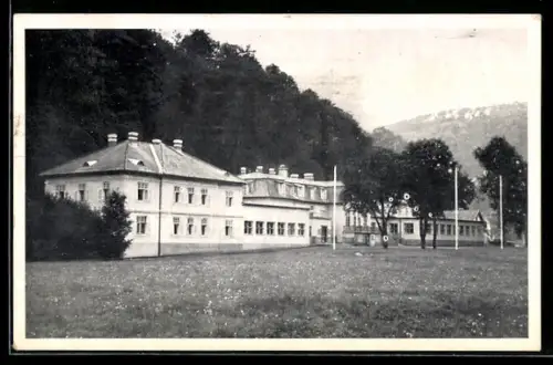 AK Baden bei Wien, Franz Schulz-Heim, Kurheim Helenental des Kriegsopferverbandes