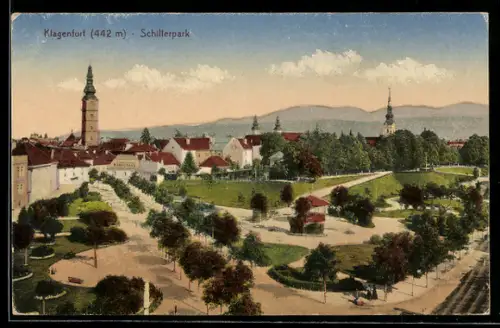 AK Klagenfurt, Blick in den Schillerpark