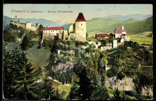 AK Friesach in Kärnten, Ruine Petersberg