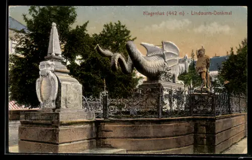 AK Klagenfurt, Lindwurm-Denkmal
