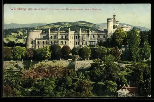 AK Wolfsberg /Kärnten, Henckel von Donnersmarck`sches Schloss