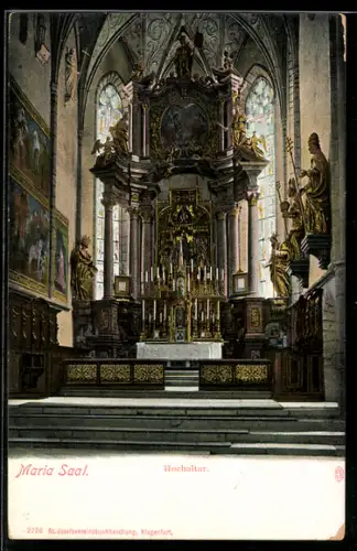 AK Maria Saal, Hochaltar