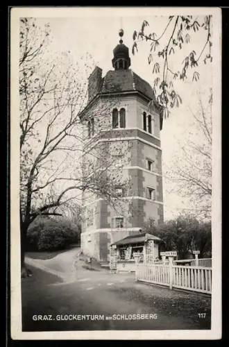 AK Graz, Glockenturm am Schlossberg