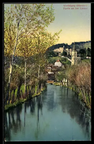 AK Wolfsberg /Kärnten, Partie an der Lavant