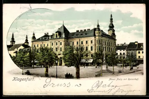AK Klagenfurt, Neuer Platz mit Rainerhof