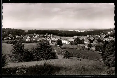 AK Hohenecken /Pfalz, Ortsansicht, Landschaft, Wohnhäuser