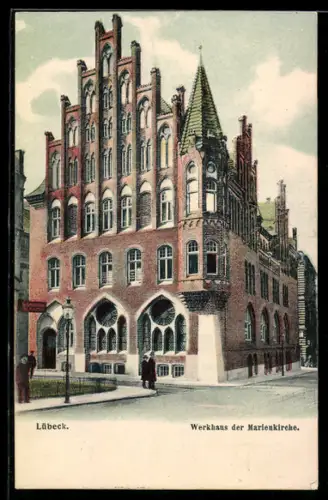 AK Lübeck, Werkhaus der Marienkirche