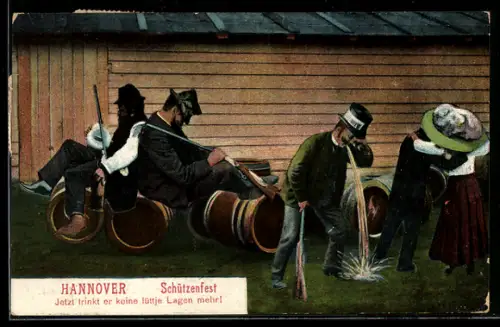 AK Hannover, Betrunkene Schützen auf dem Schützenfest