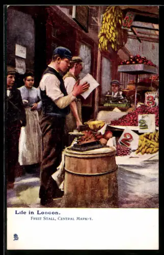 AK London, Fruit Stall at Central Market