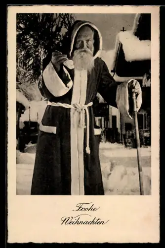 AK Frohe Weihnachten, Weihnachtsmann