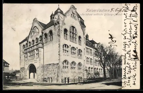 AK Kaiserslautern, Höhere weibliche Bildungs-Anstalt