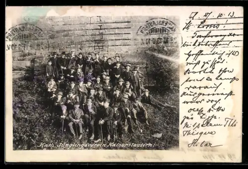 AK Kaiserslautern, Kath. Junglingsverein Gruppenfoto